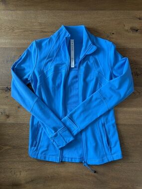 lululemon athletica cobalt blue full-zip utility jacket